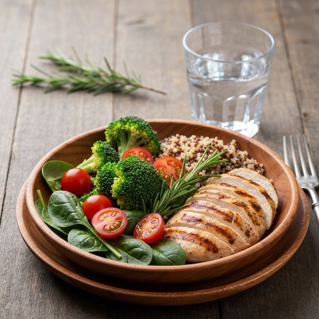 Makanan Seimbang dan Hidrasi